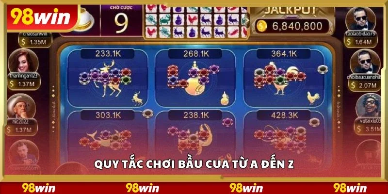 Quy tắc chơi bầu cua từ a đến z