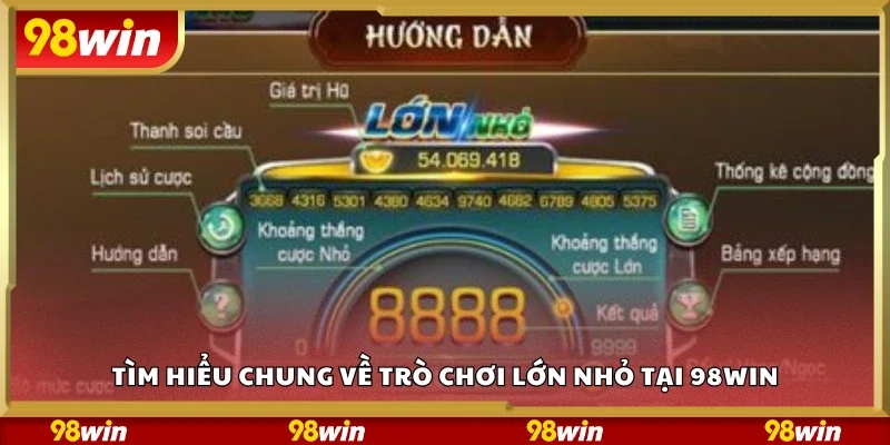 Tìm hiểu chung về trò chơi Lớn nhỏ tại 98Win